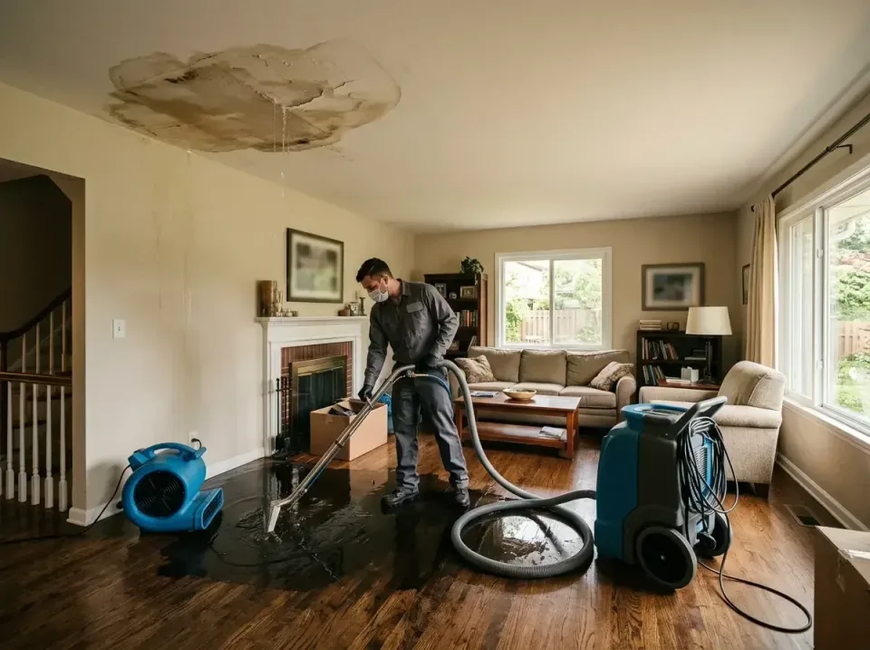attic-pipe-burst-ceiling-drip-008 — frequently asked questions, Water Damage Restoration & Carpet Care in East Renton Highla…